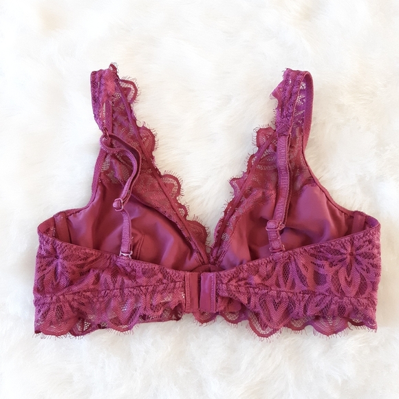 Victoria's Secret PINK | Date Unlined Lace Bra Size Small‎ - Picture 3 of 4